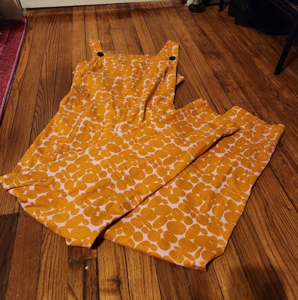 Nooworks Twill Classic Overalls in Pebble People (Size XL)